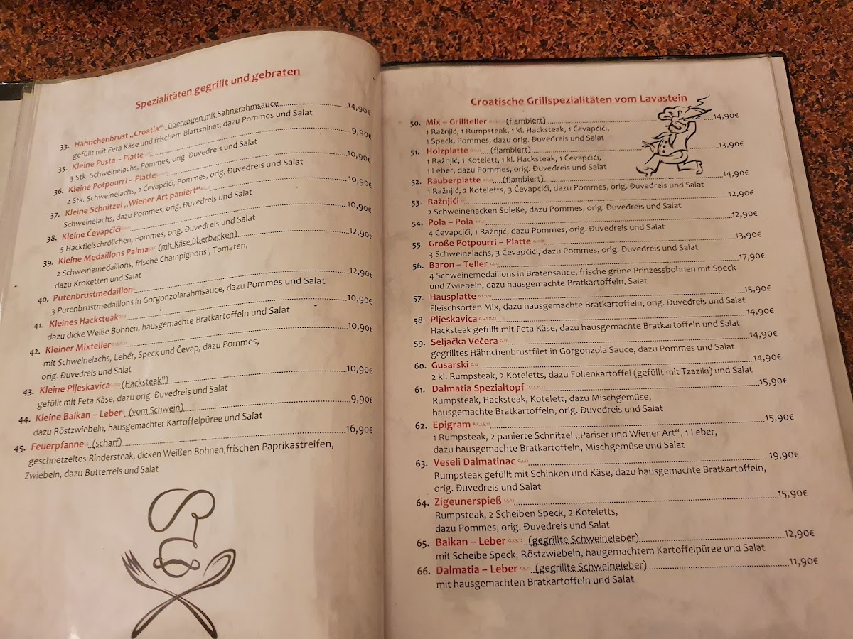 Menu - Croatia photo 5