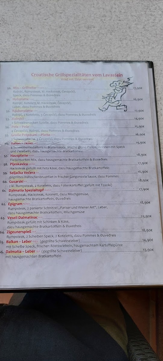 Menu - Croatia photo 6